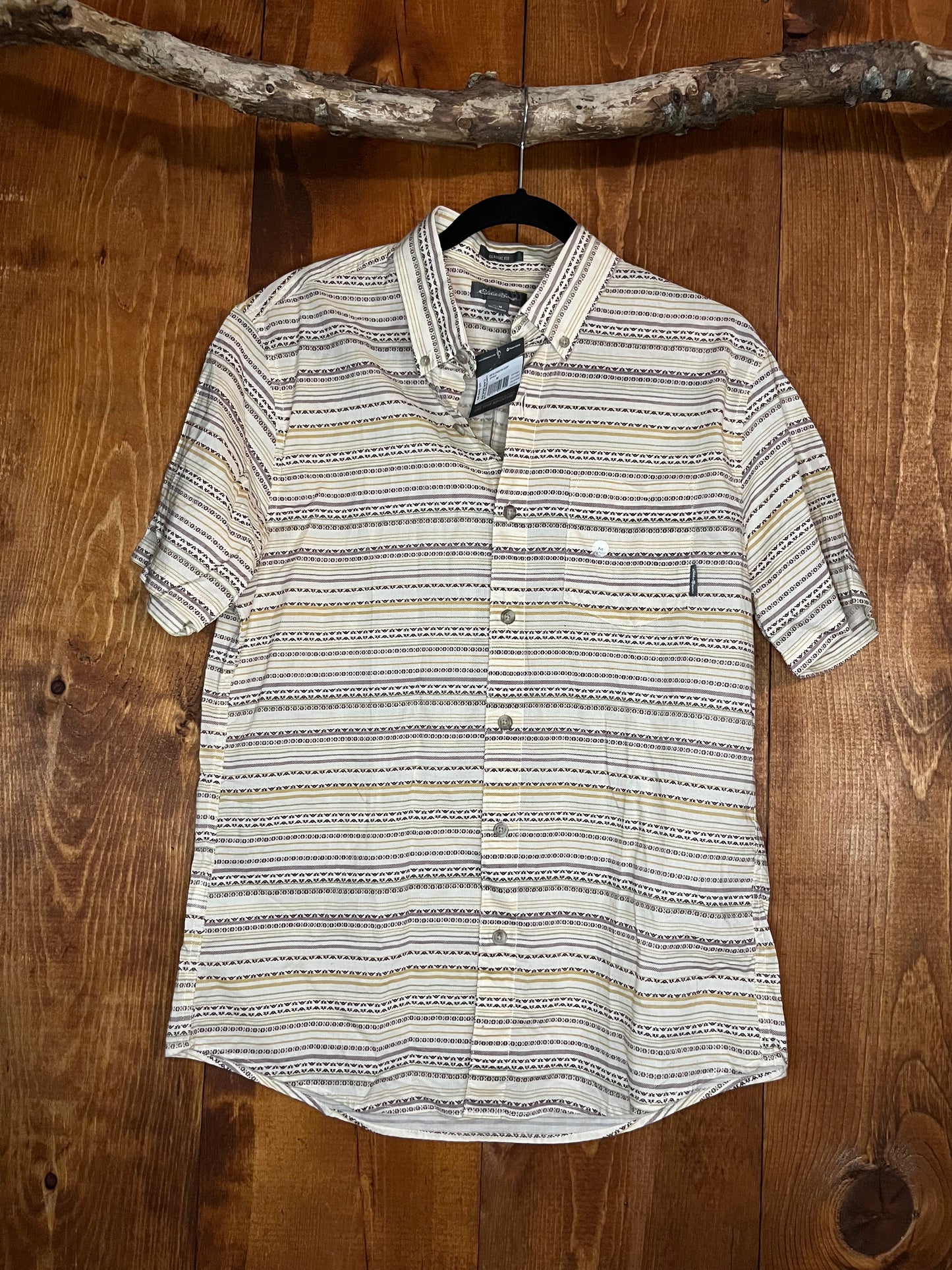 NWT Eddie Bauer short sleeve button up - M