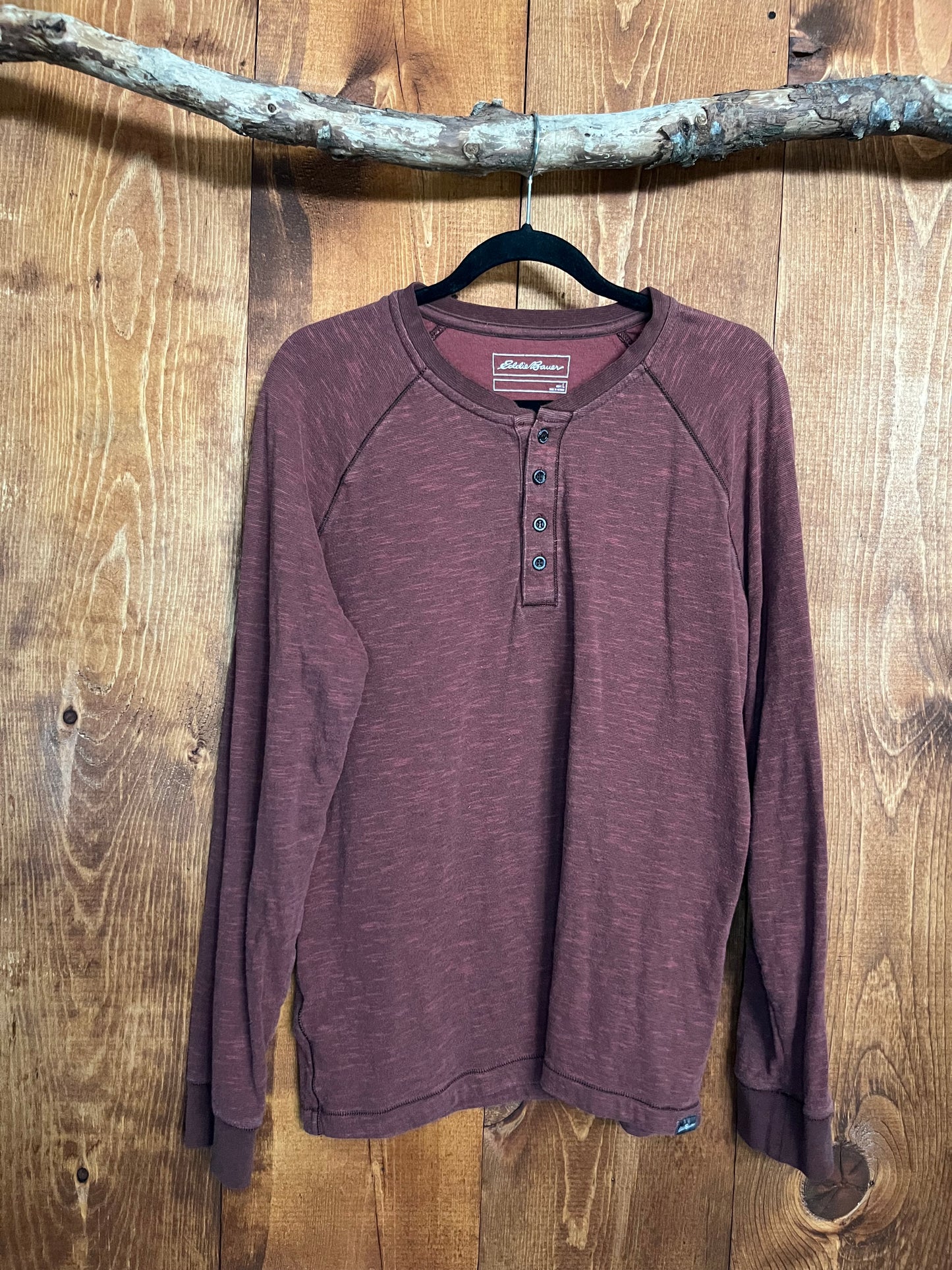Eddie Bauer long sleeve - L