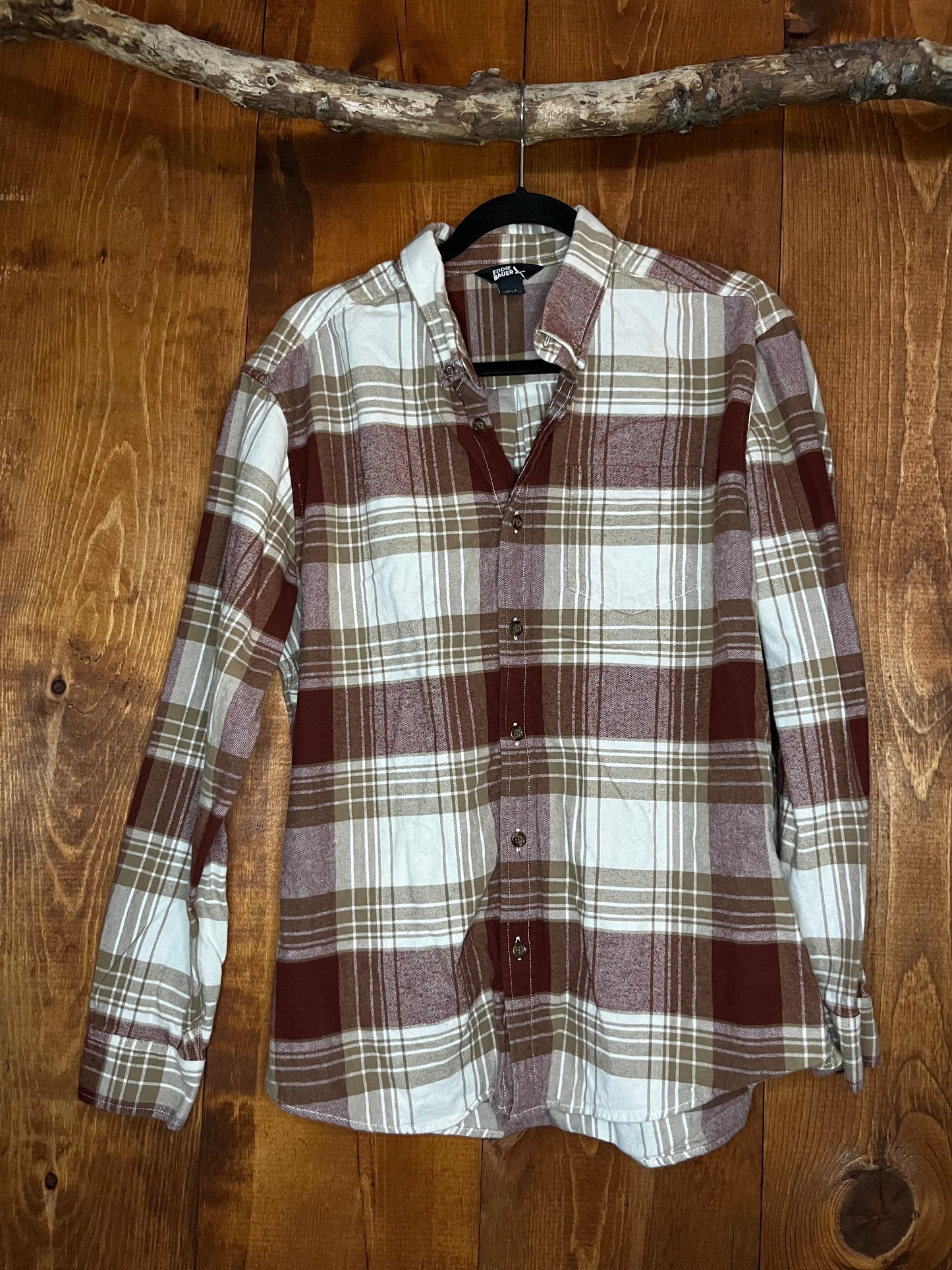 Eddie Bauer fleece long sleeve - L