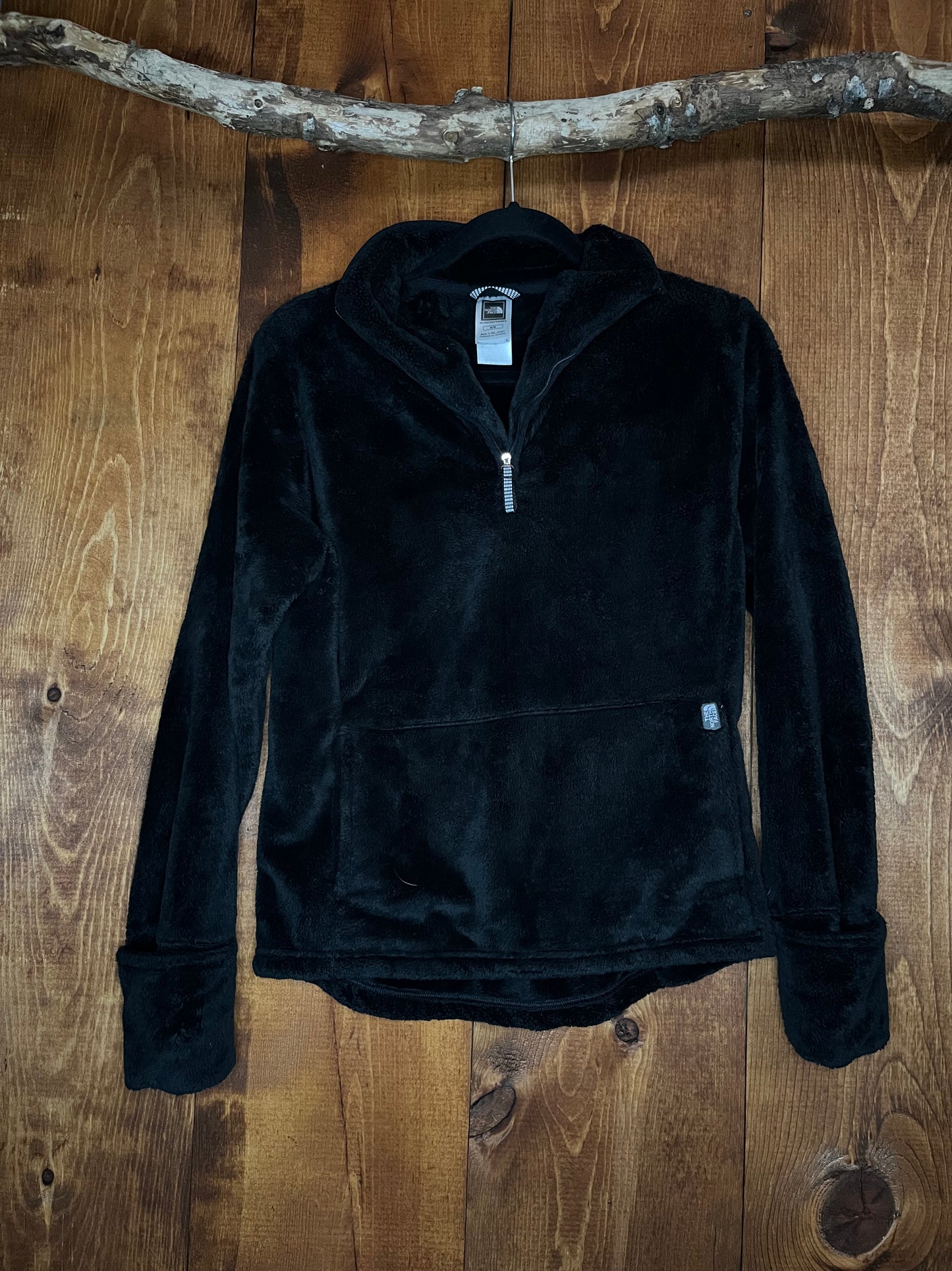 North Face quarter zip fleece - M