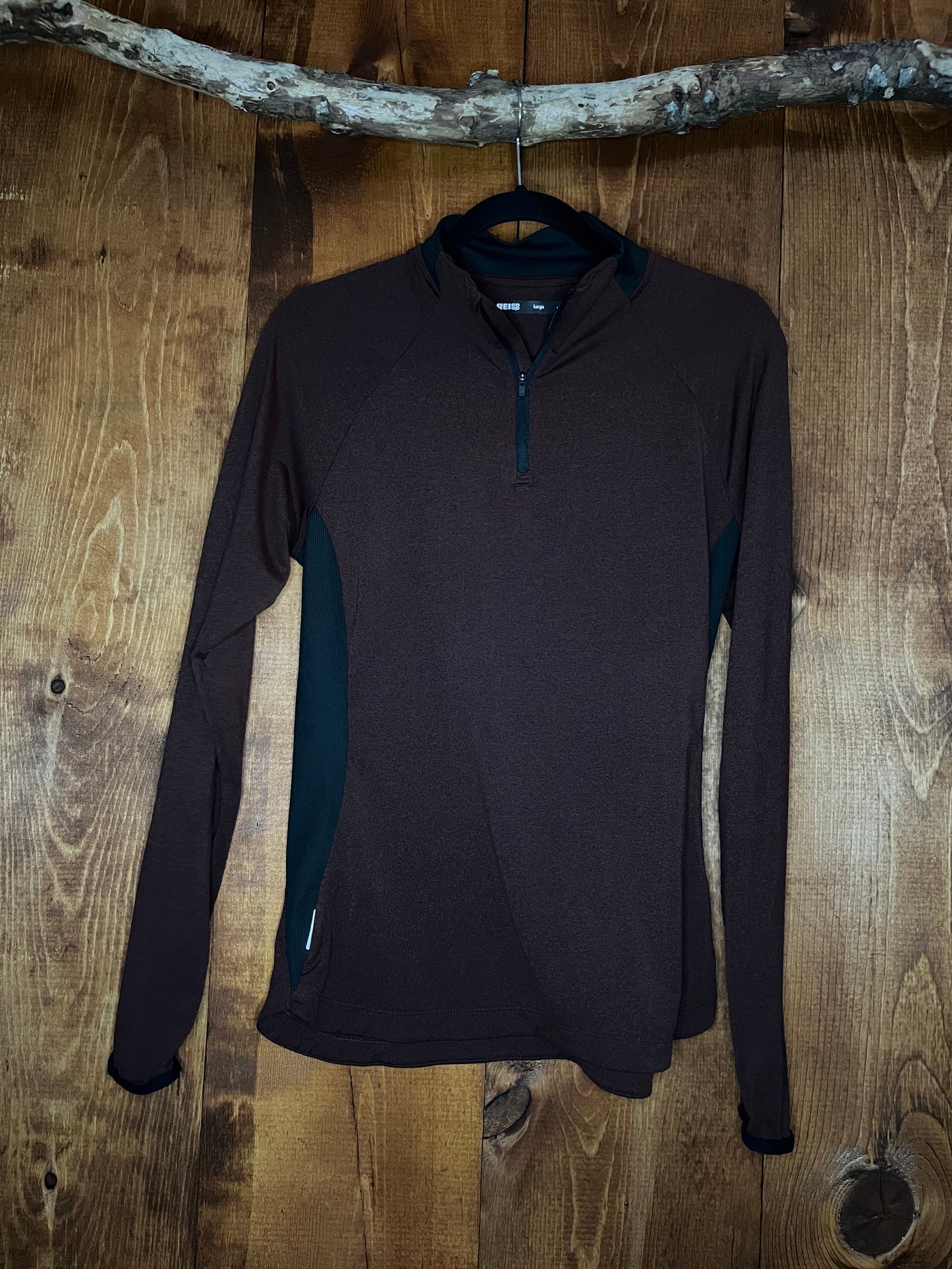 REI long sleeve quarter zip - L