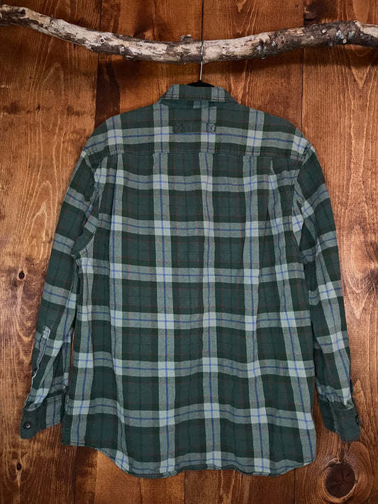 Duluth Trading Co fleece button up - L