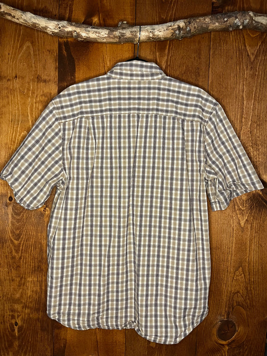 Carhartt short sleeve button up - L