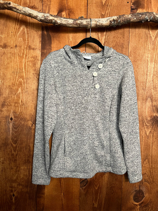 Columbia hooded jacket with buttons - M