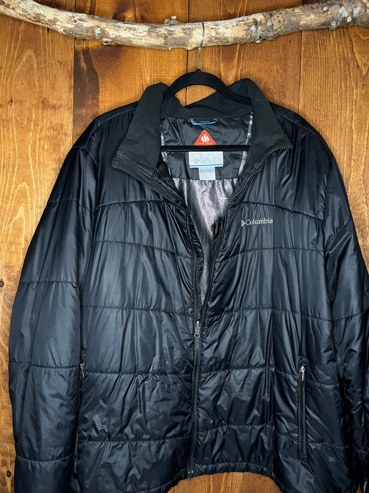Columbia full zip down jacket - 3XL